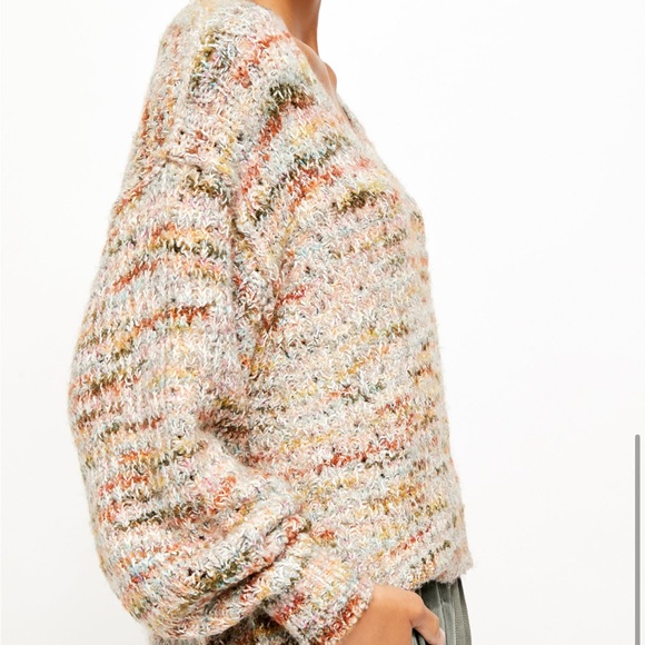 Free People Highland V Neck Sweater - Picture 6 of 6